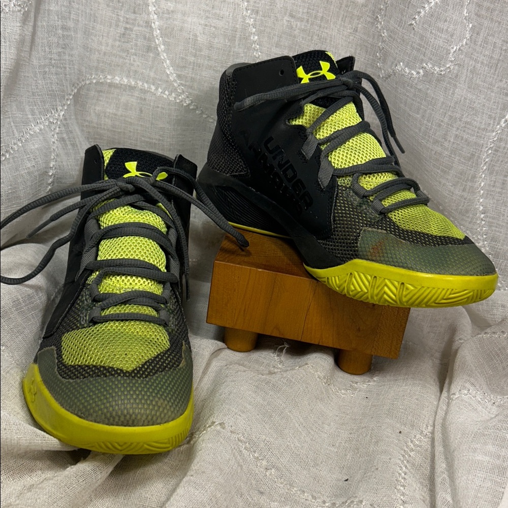 Under Armour high top athletic sneakers